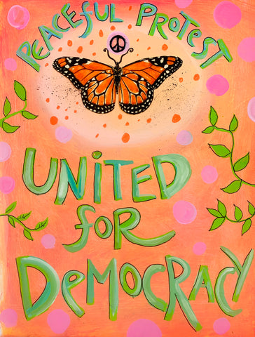 We the People, original painting.