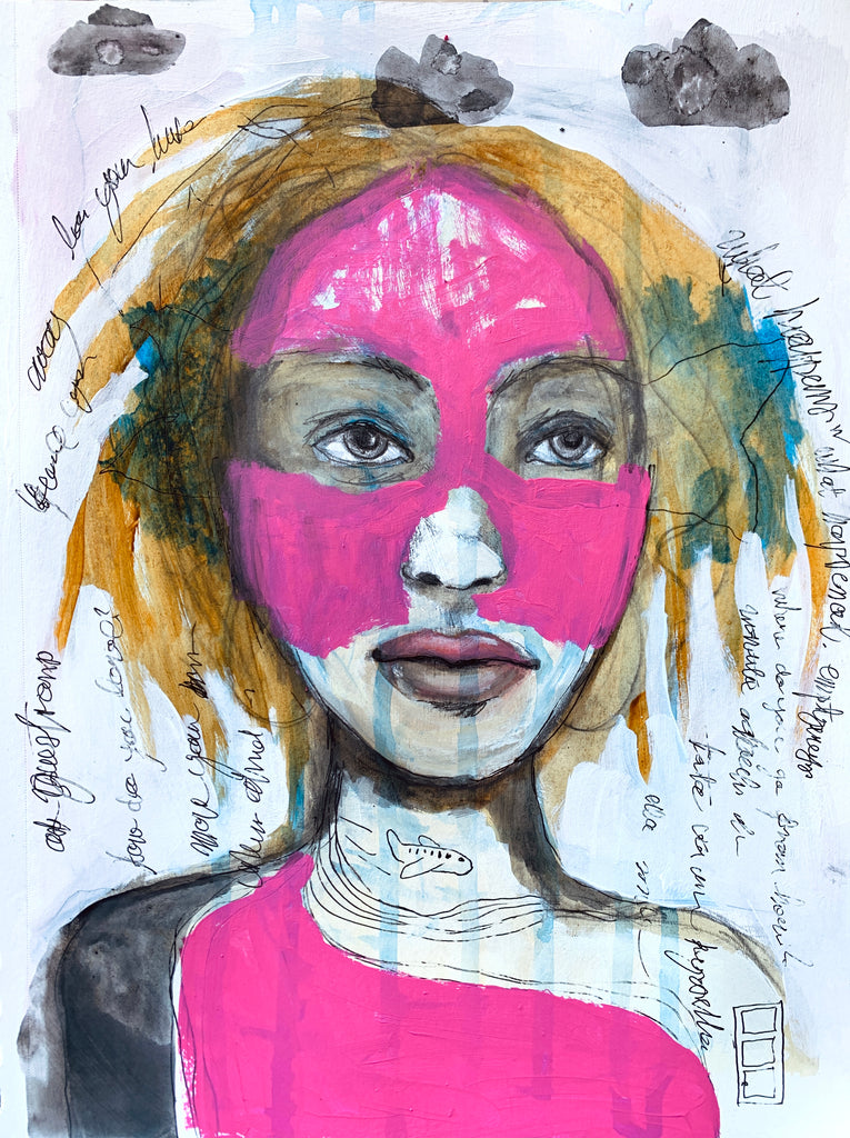 What Now, original painting.