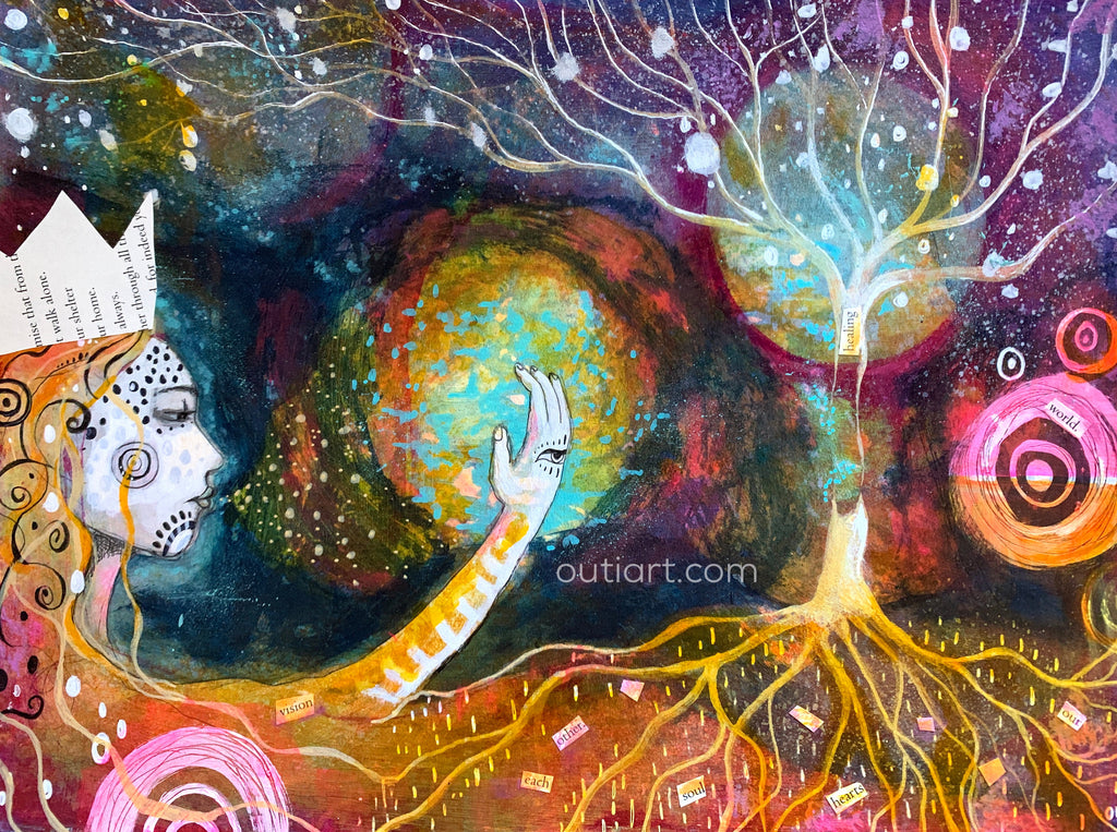 Here, original painting