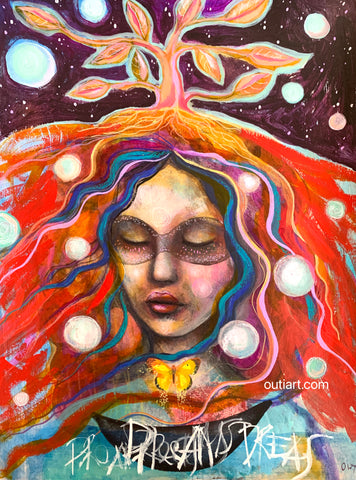 A New Dream, original painting.