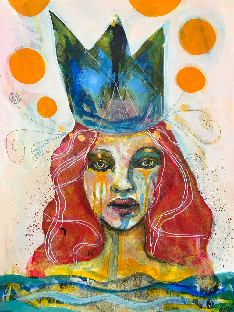 Queen of Water, Original Painting