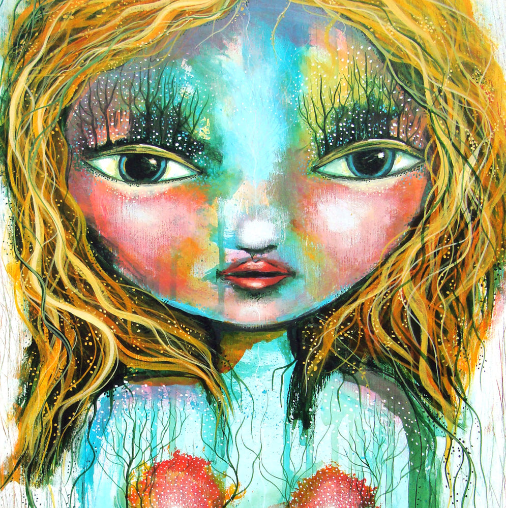 I am an Enchanted Forest, art tile