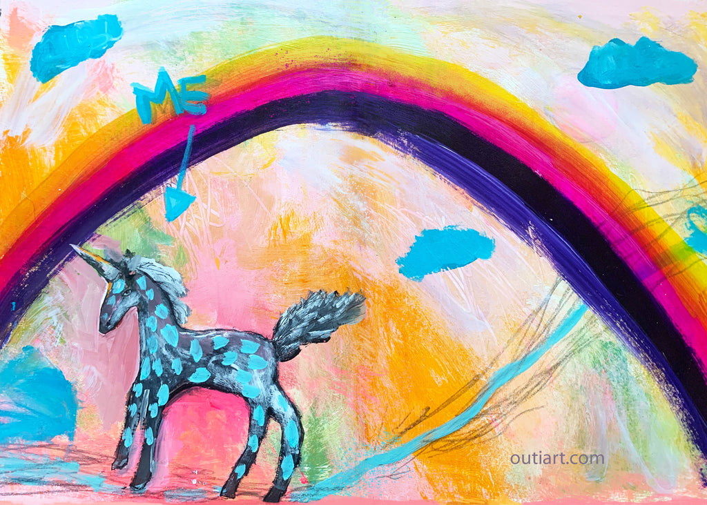 Land of Unicorn, print