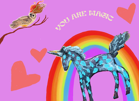 You Are Magic, note card set