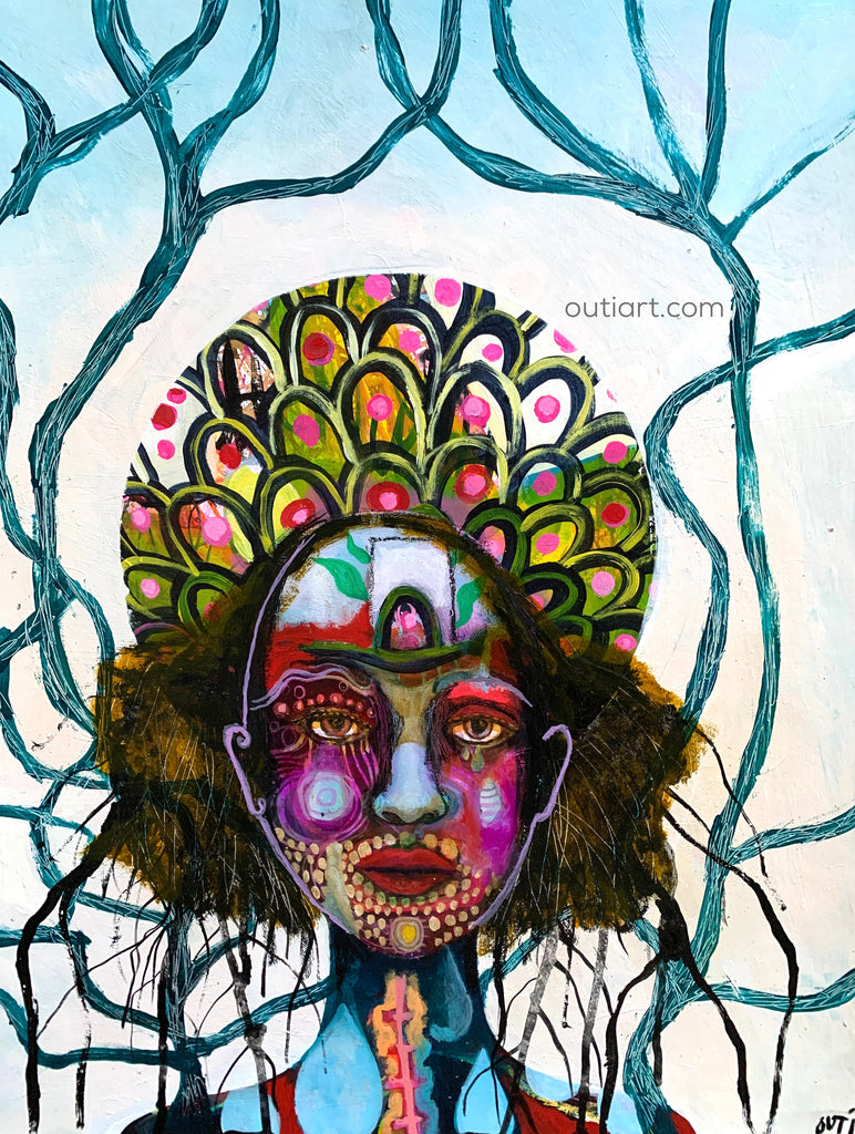 Long Ago Today, original painting