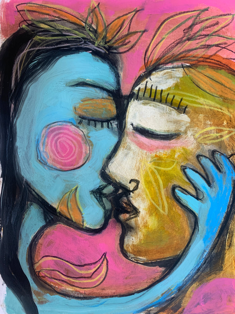 Noon, original painting.