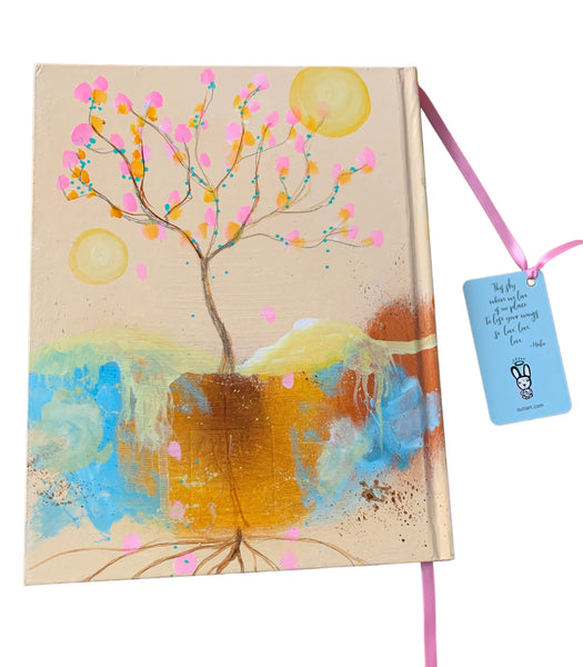 Letting Go, hand-painted Journal