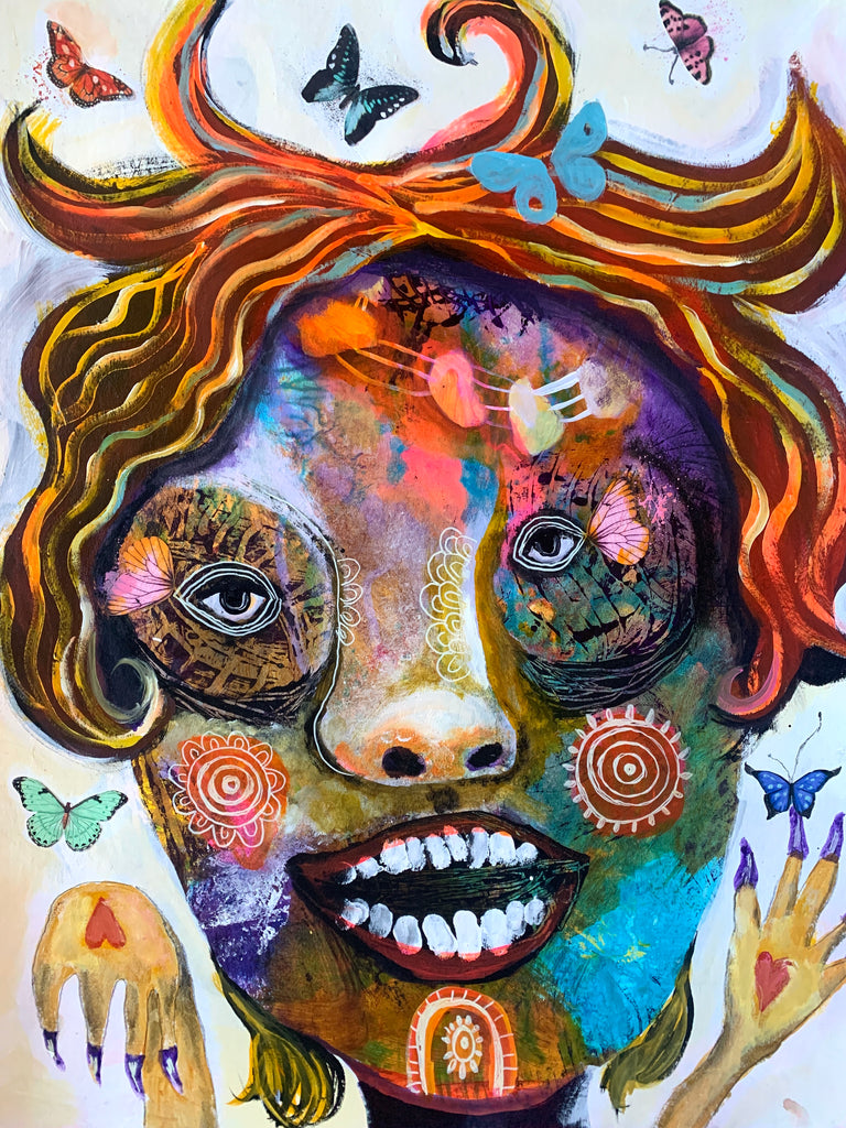 Oh Happy Day, Original Painting