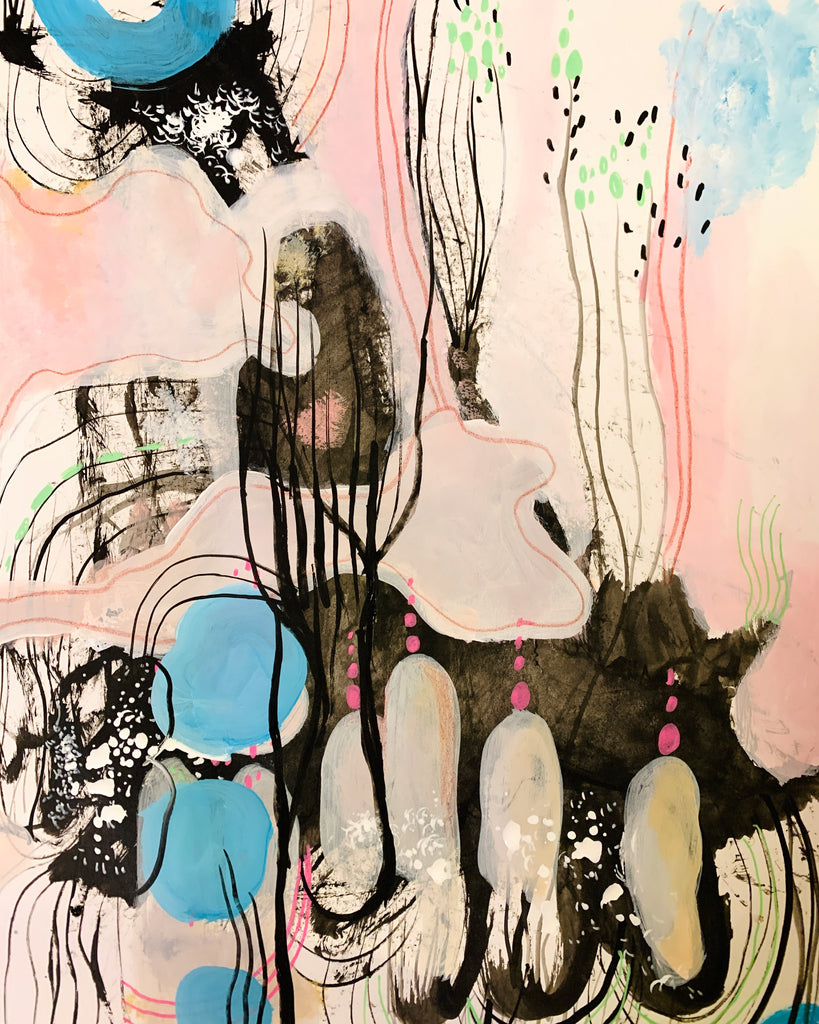 I”ll Be Here, original painting.