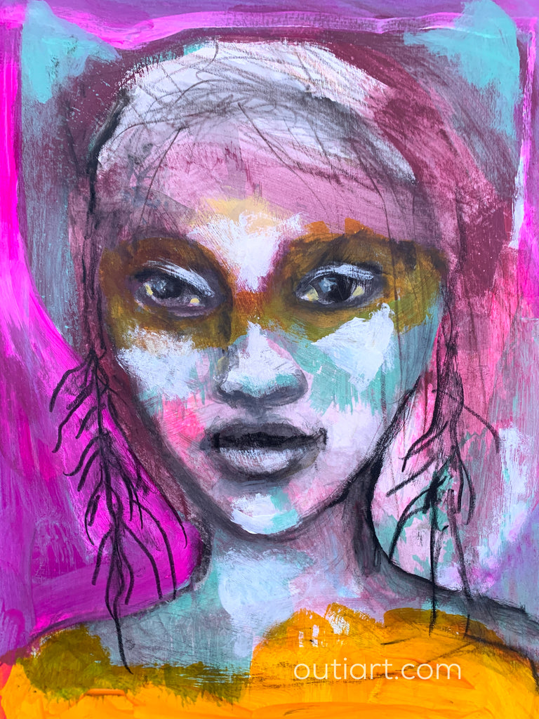 Wildy Close, original painting.