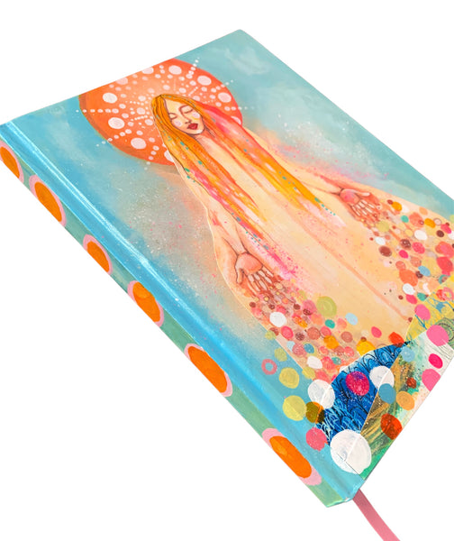 Letting Go, hand-painted Journal