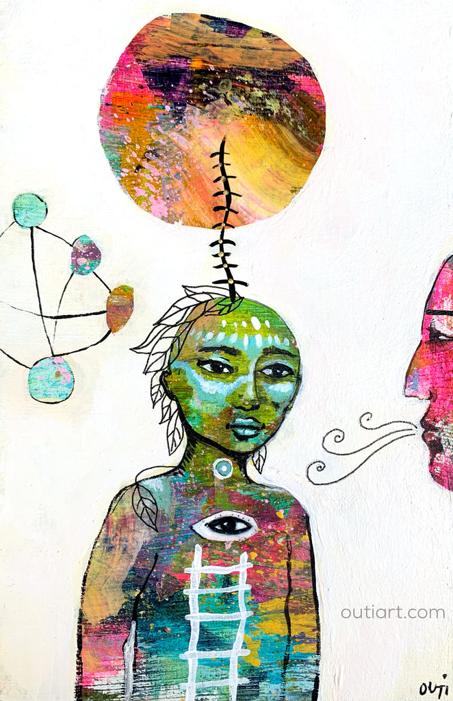 Ceremony, original painting