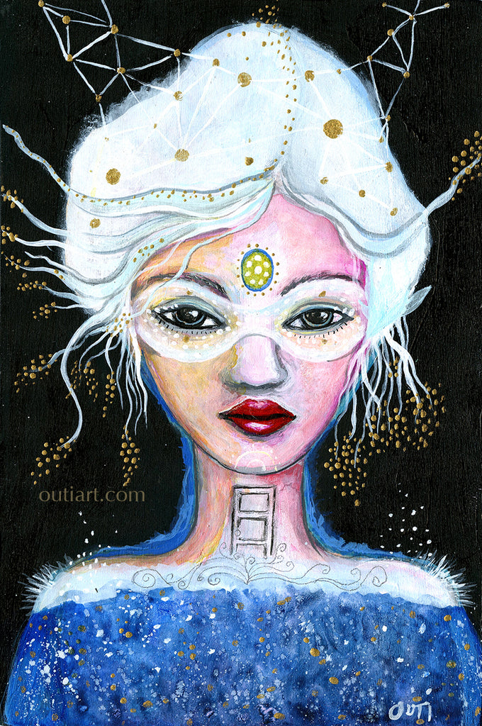 Queen of the Night Sky, print