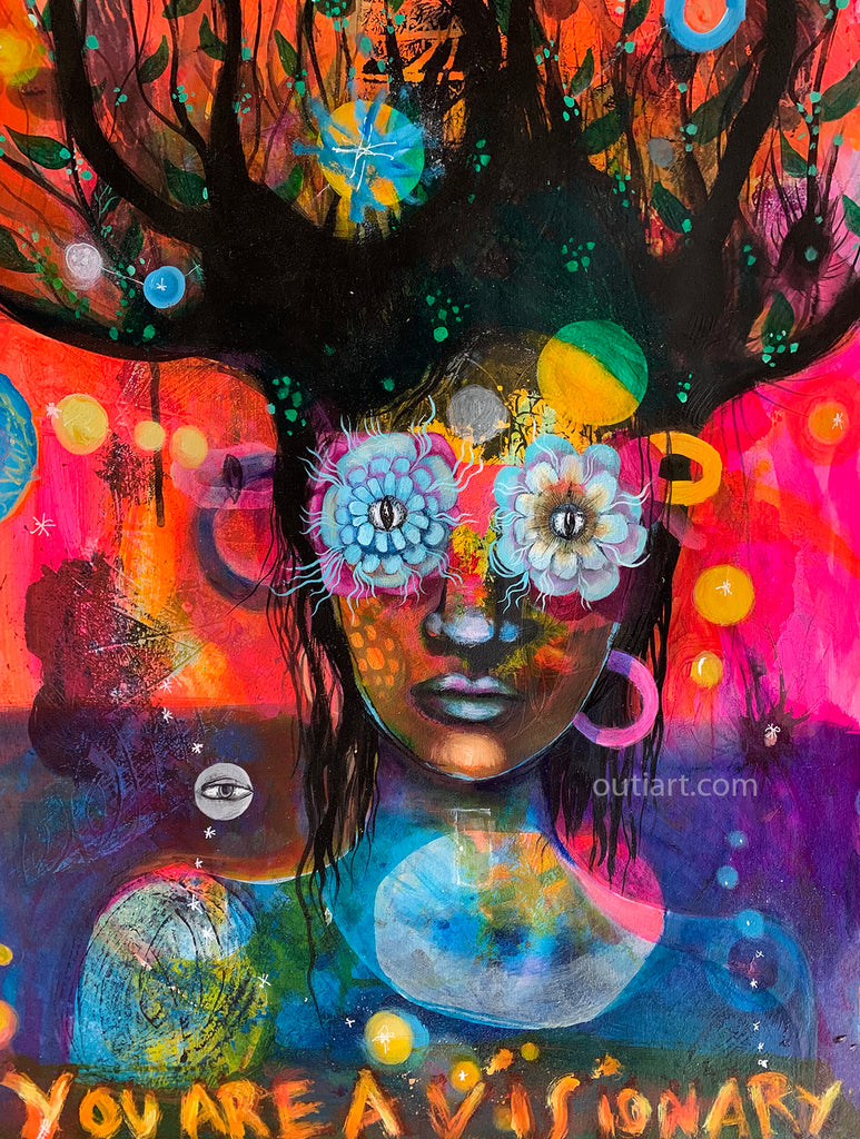 You Are a Visionary, print