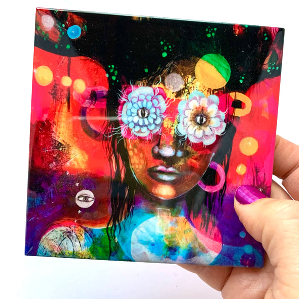 You Are a Visionary, art tile