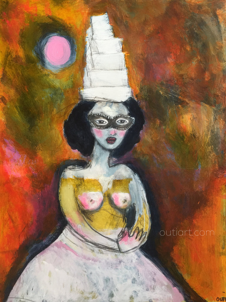 After Party original painting.