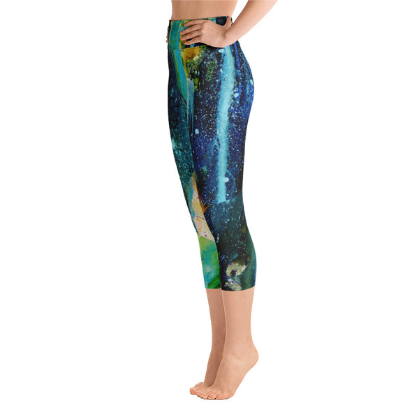 Cosmos Yoga Capri Leggings