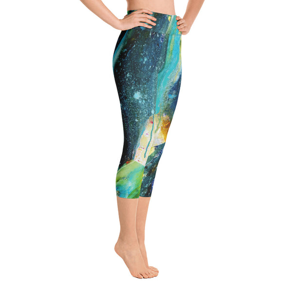 Cosmos Yoga Capri Leggings