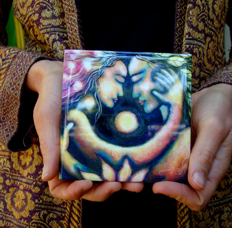 Beloved, art tile