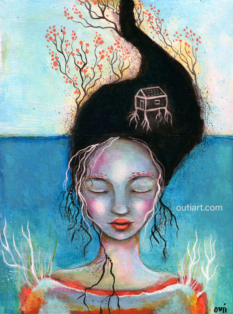 Beneath the Surface, print