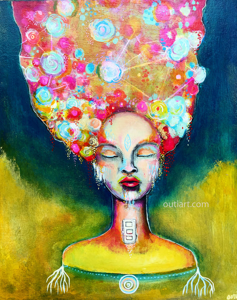 Dreamer Original Painting Outiart