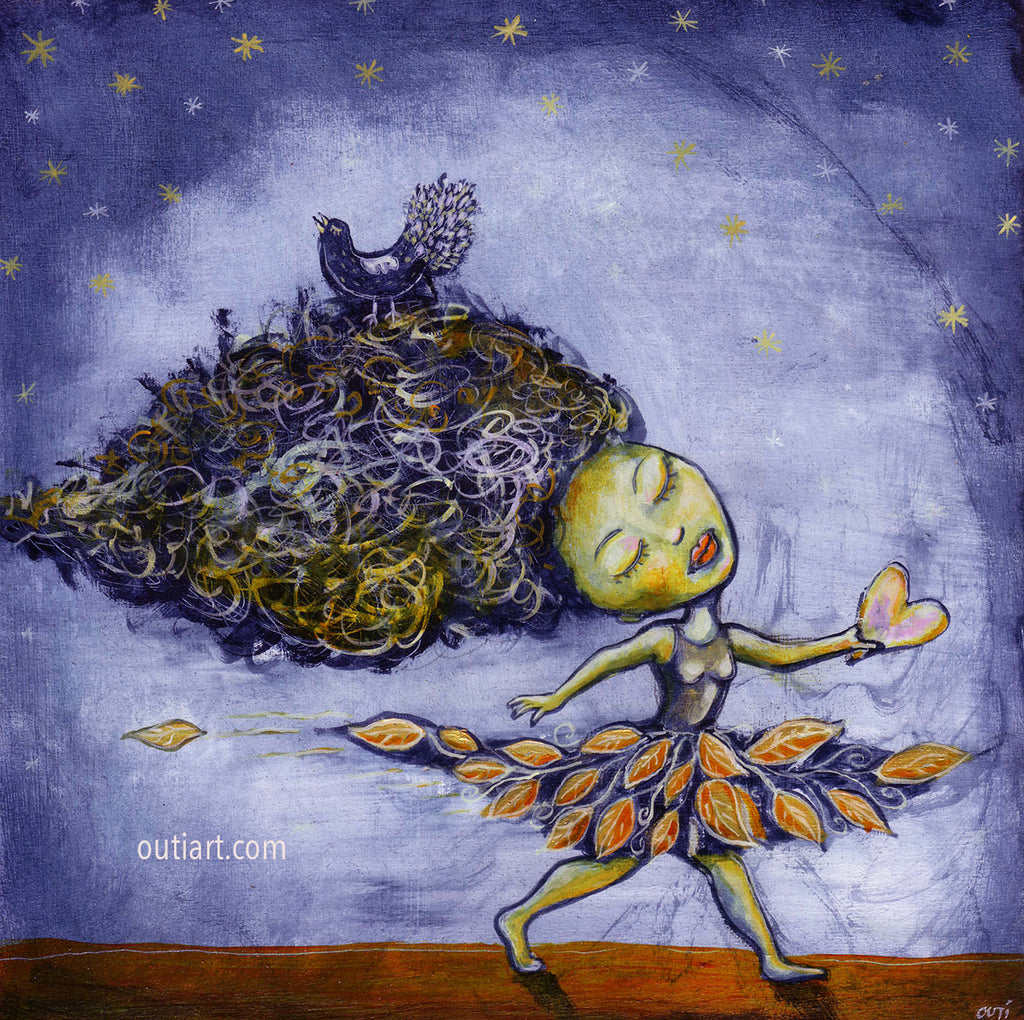 Following the Heart, print