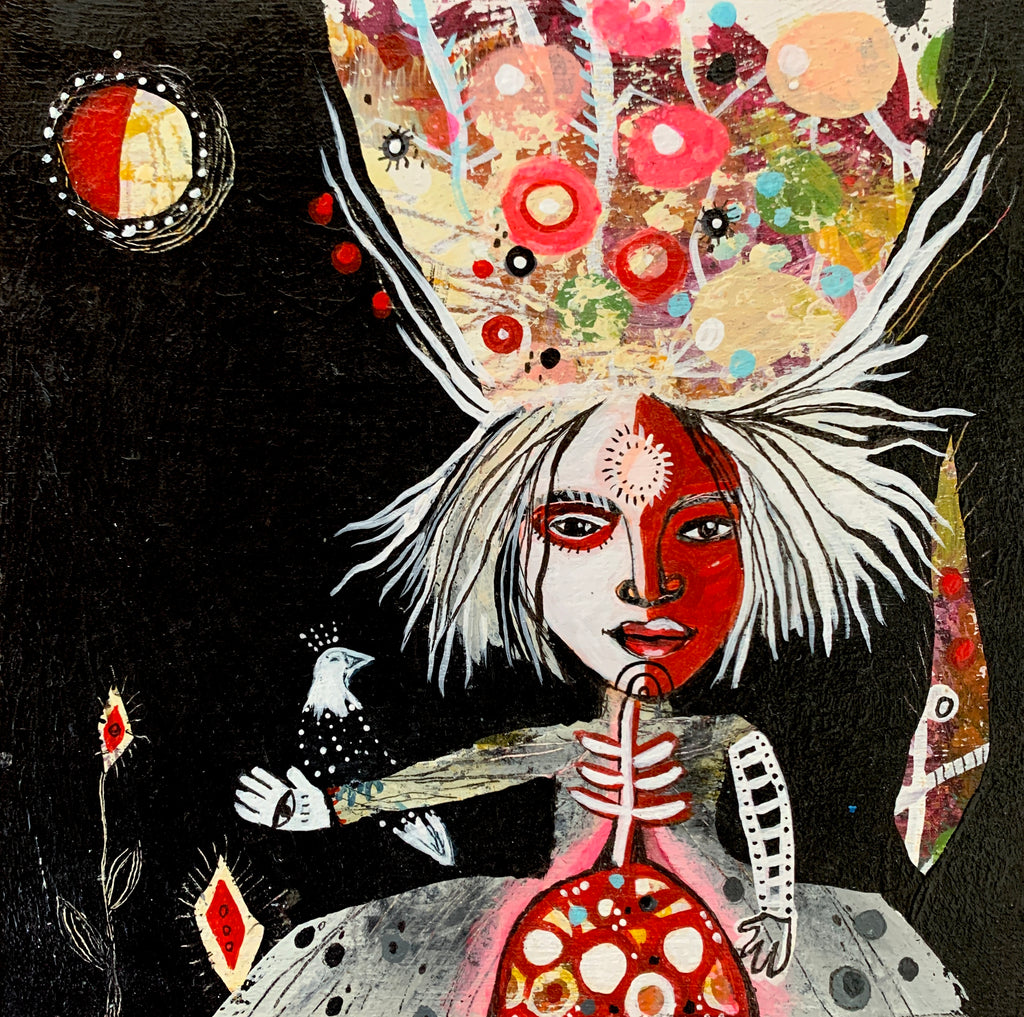 Village Whisperer, Original Painting