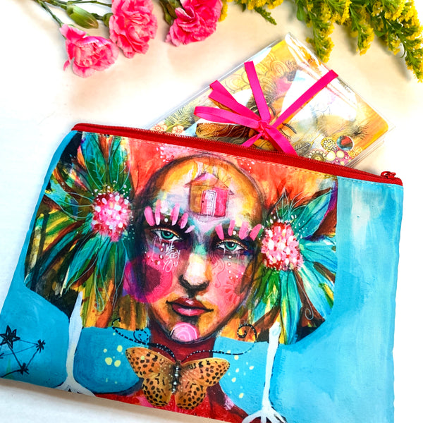 Wisdom of the Feminine, pouch