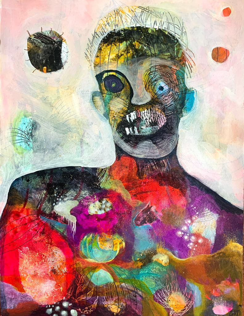 Day 3, Search for Paradise, original painting