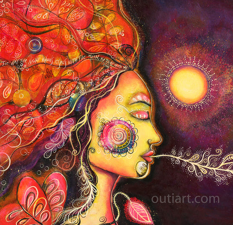 Grateful, art tile