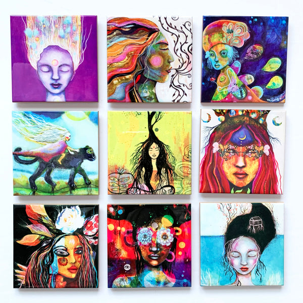 You Are a Visionary, art tile