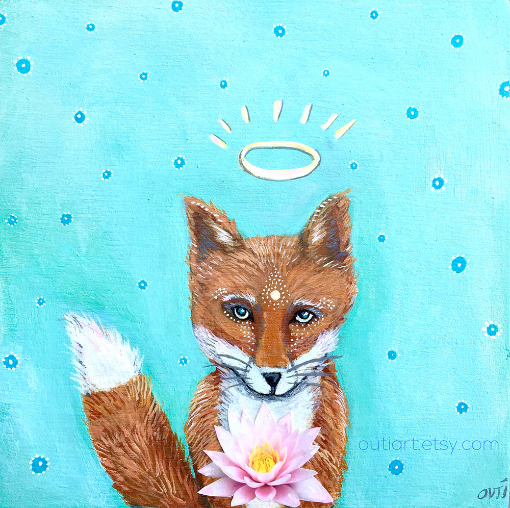 His Holiness, original painting