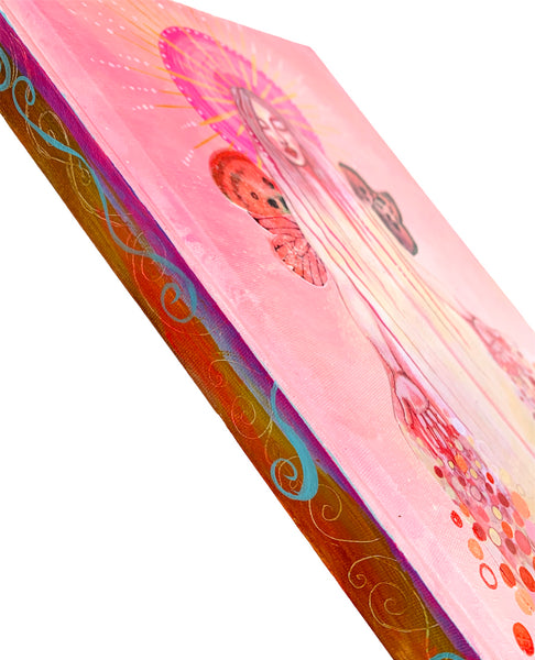 Letting Go, hand-painted Journal