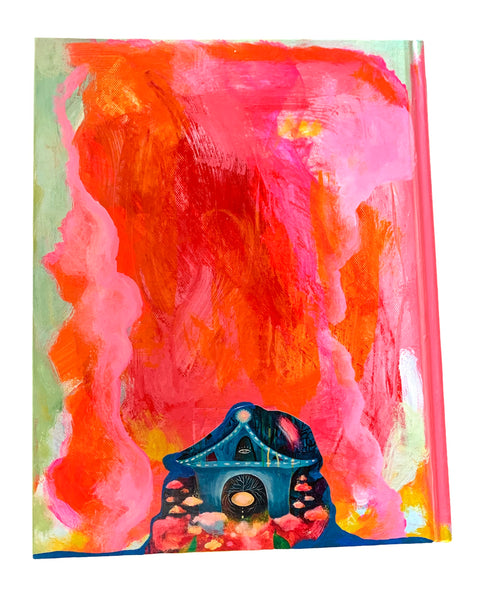 Where the Rainbow Gets Its Colors, hand-painted Journal