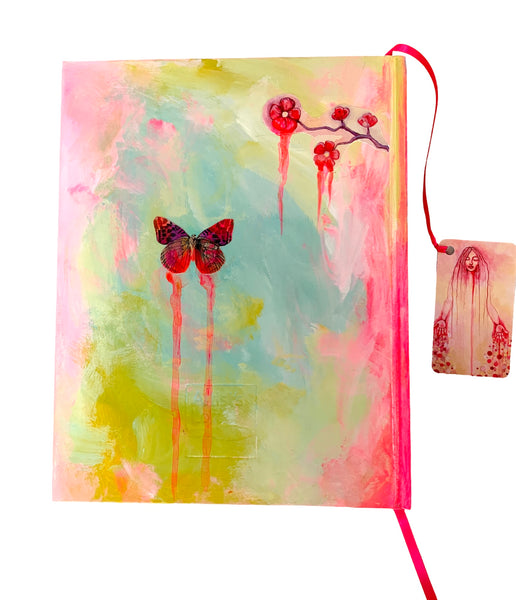 Letting Go, hand-painted Journal