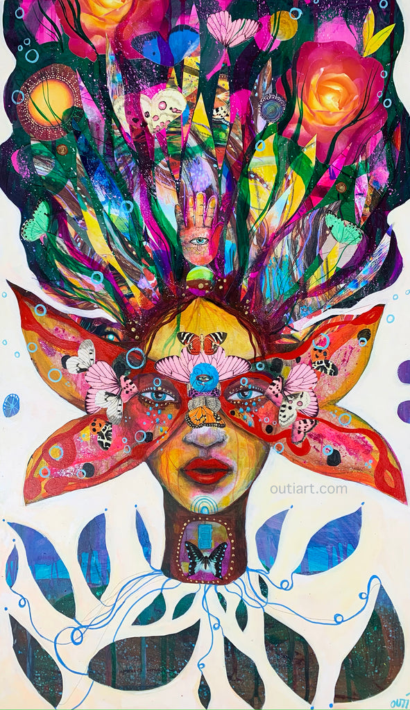 Invitation,original painting