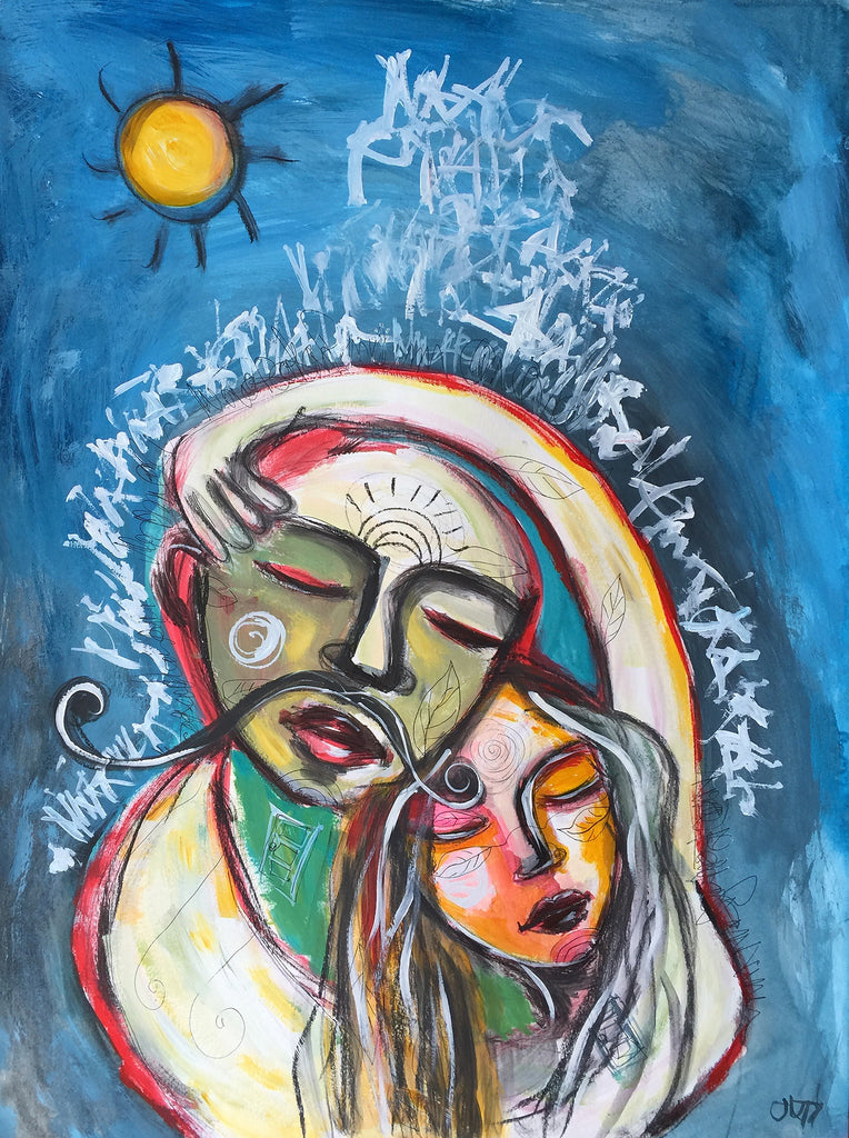 Knowing You, original painting.