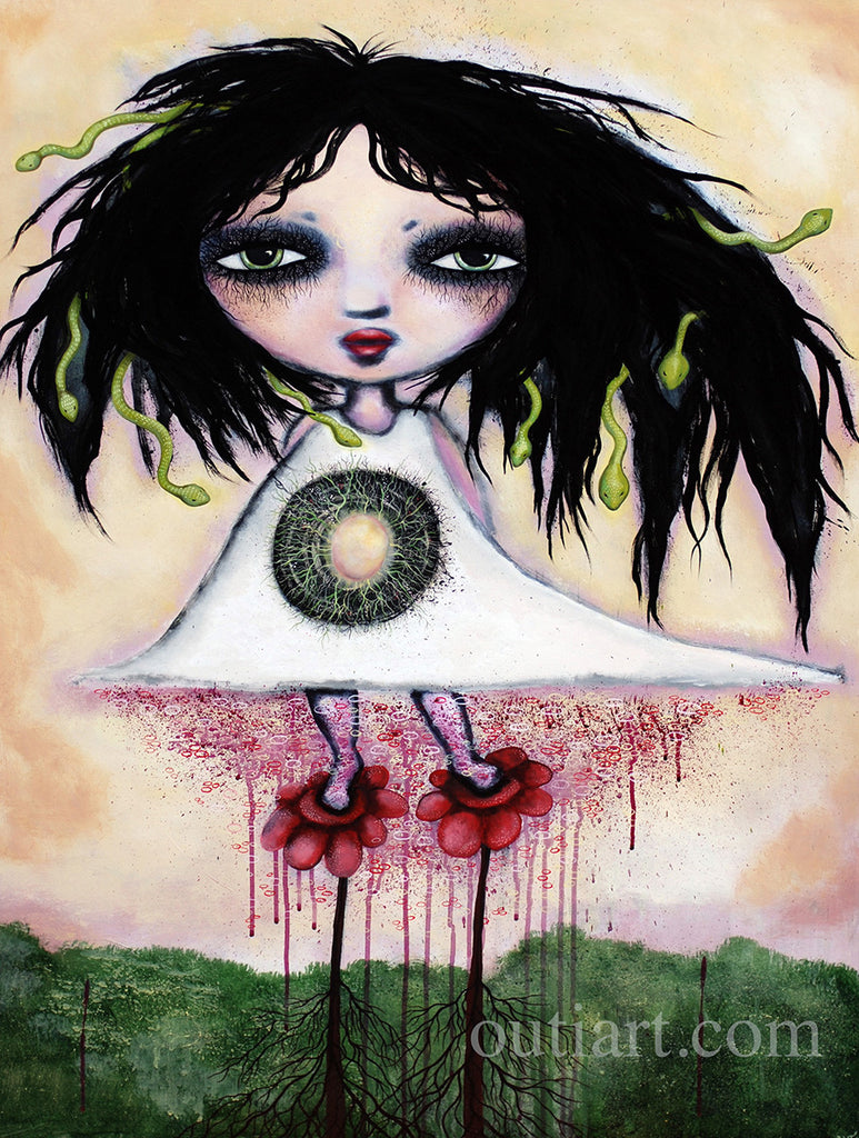 Medusa, print