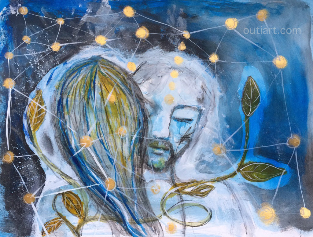 Meeting Place, original painting.