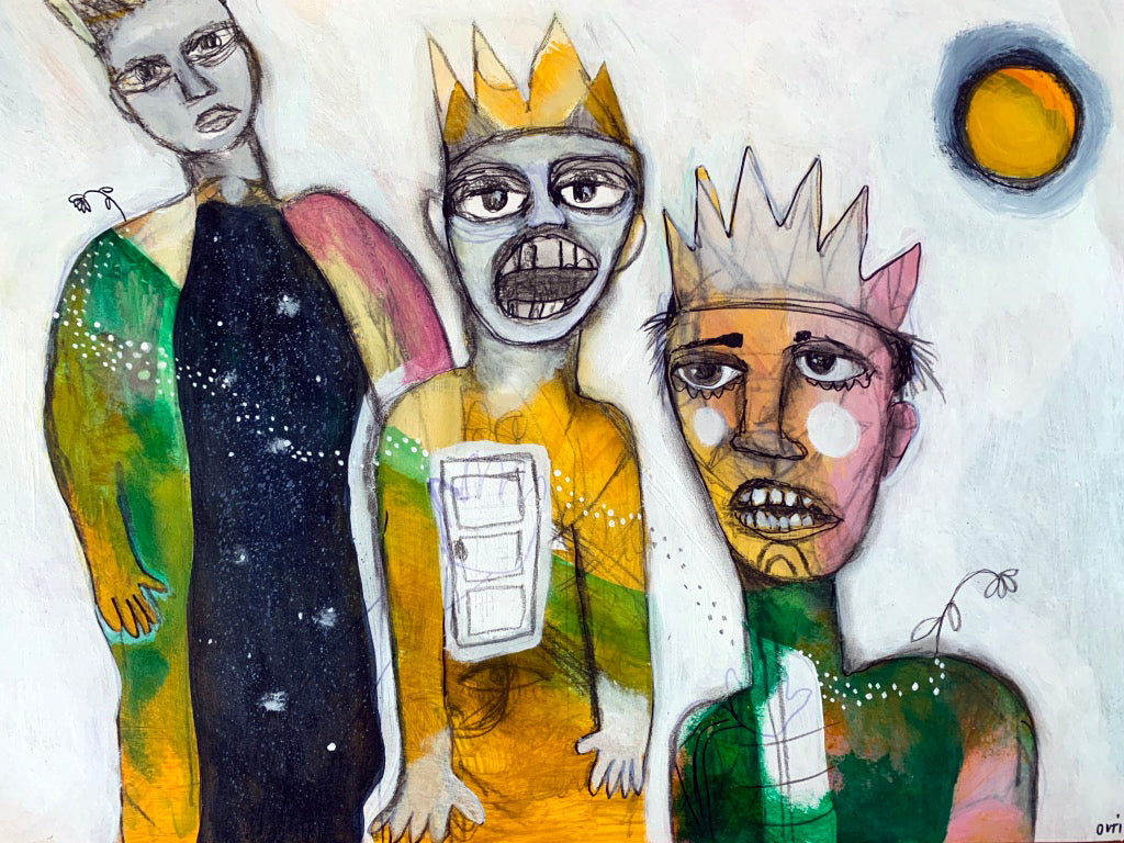 Old Politics, original painting.