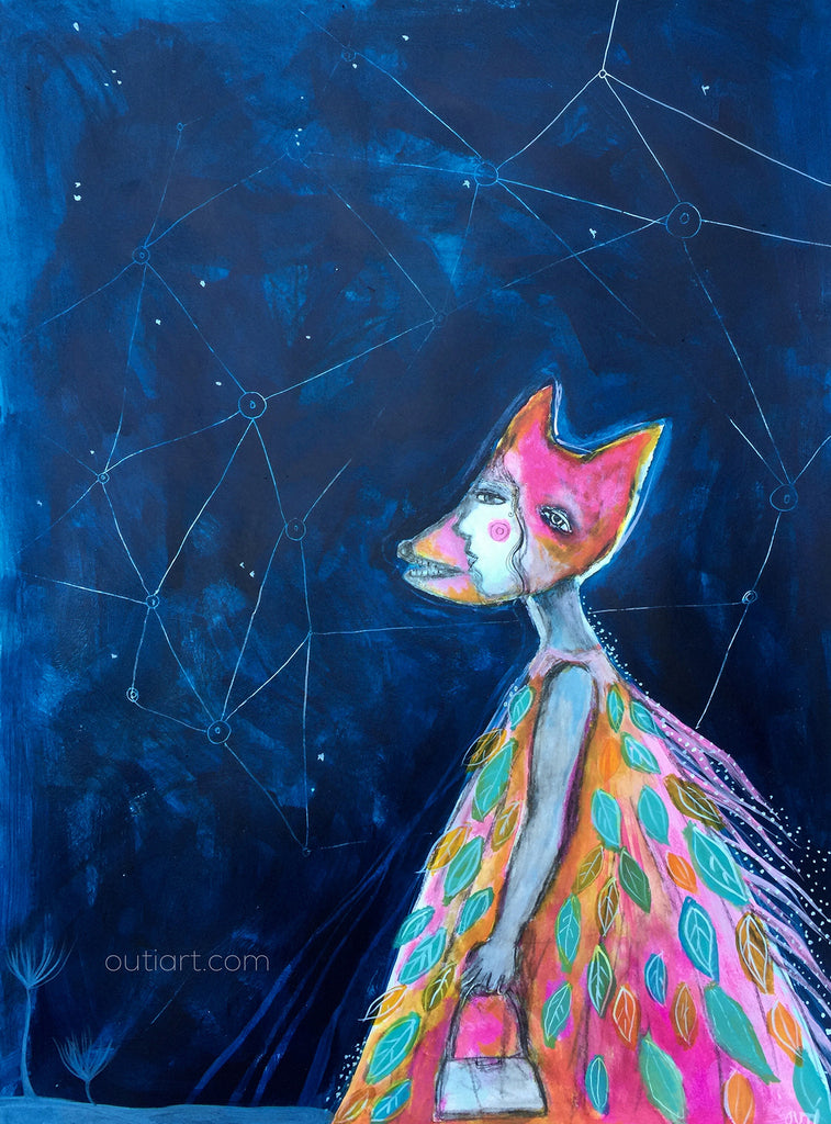 On the Move, original painting.