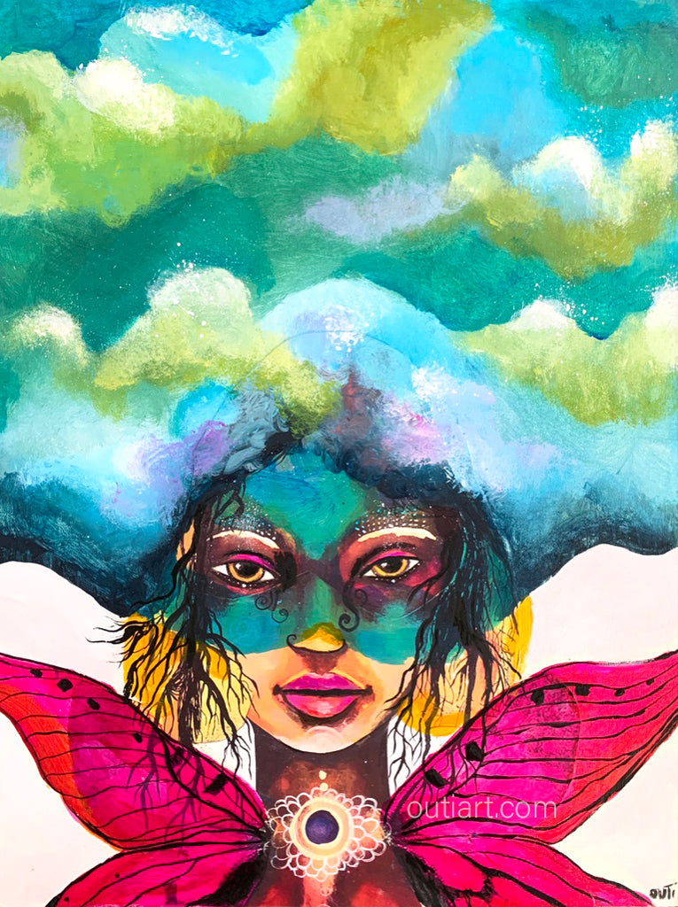 Day 4, Everyday Magic, original painting