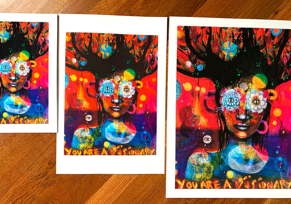 You Are a Visionary, print