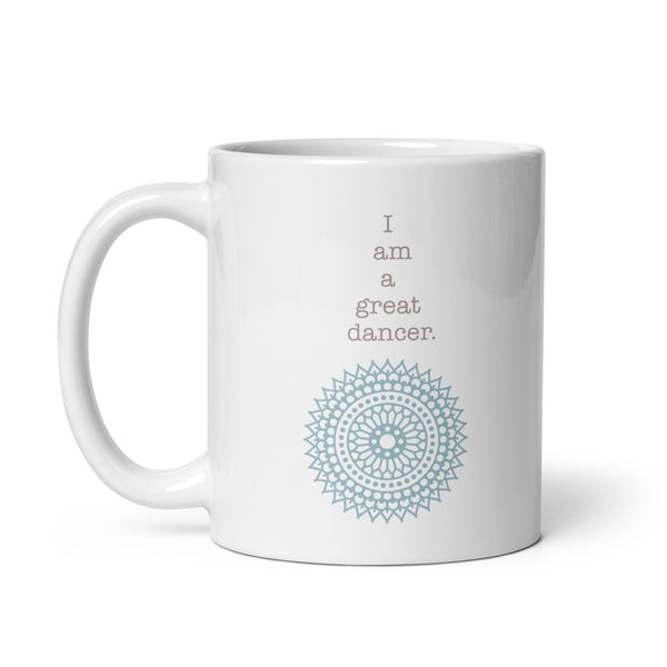 I am great dancer, mug