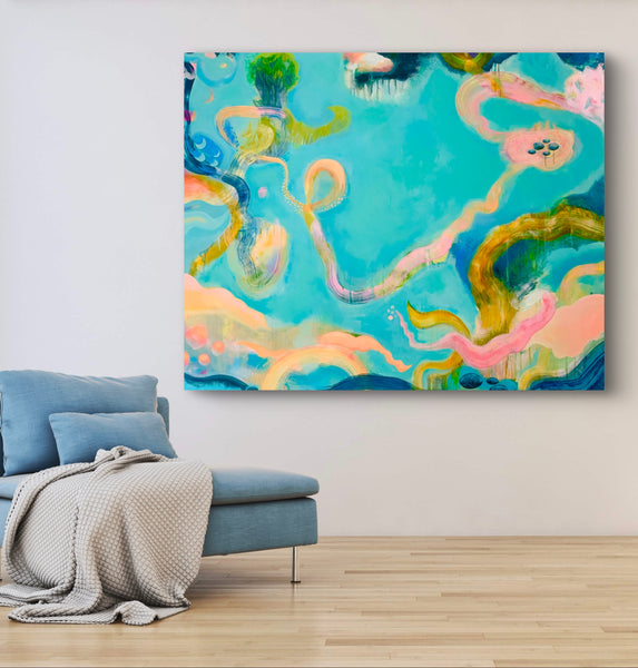 Space to Shine, original painting