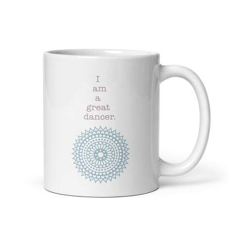 I am great dancer, mug