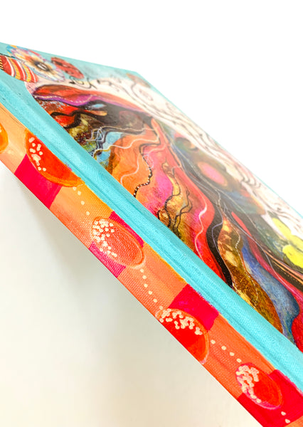 Sacred Now, hand-painted Journal
