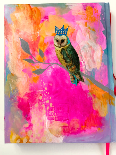Sweet Wildness, Larger size Hand Painted Journal
