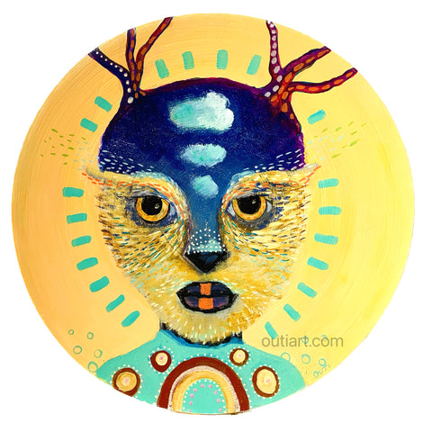 Medicine, original painting