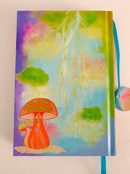 Soul Call, hand-painted Journal/Sketchbook